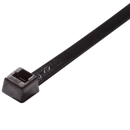 ADVANCE CABLE TIES 6 18lb UV Black Cable Tie 100/BG AL-06-18-0-C